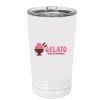 White Sublimatable 16 oz. Polar Camel Pint with Slider Lid Thumbnail
