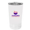 White Sublimatable 16 oz. Polar Camel Pint with Slider Lid Thumbnail