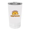 White Sublimatable 16 oz. Polar Camel Pint with Slider Lid Thumbnail