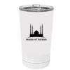White Sublimatable 16 oz. Polar Camel Pint with Slider Lid Thumbnail