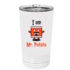 White Sublimatable 16 oz. Polar Camel Pint with Slider Lid Thumbnail