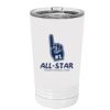 White Sublimatable 16 oz. Polar Camel Pint with Slider Lid Thumbnail