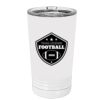 White Sublimatable 16 oz. Polar Camel Pint with Slider Lid Thumbnail