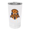 White Sublimatable 16 oz. Polar Camel Pint with Slider Lid Thumbnail
