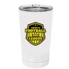 White Sublimatable 16 oz. Polar Camel Pint with Slider Lid Thumbnail