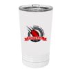 White Sublimatable 16 oz. Polar Camel Pint with Slider Lid Thumbnail