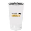 White Sublimatable 16 oz. Polar Camel Pint with Slider Lid Thumbnail