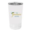 White Sublimatable 16 oz. Polar Camel Pint with Slider Lid Thumbnail