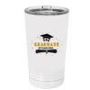 White Sublimatable 16 oz. Polar Camel Pint with Slider Lid Thumbnail