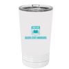 White Sublimatable 16 oz. Polar Camel Pint with Slider Lid Thumbnail