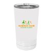 White Sublimatable 16 oz. Polar Camel Pint with Slider Lid Thumbnail