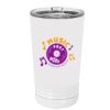 White Sublimatable 16 oz. Polar Camel Pint with Slider Lid Thumbnail