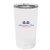 White Sublimatable 16 oz. Polar Camel Pint with Slider Lid Thumbnail