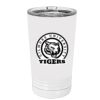 White Sublimatable 16 oz. Polar Camel Pint with Slider Lid Thumbnail