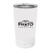 White Sublimatable 16 oz. Polar Camel Pint with Slider Lid Thumbnail