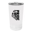 White Sublimatable 16 oz. Polar Camel Pint with Slider Lid Thumbnail