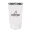 White Sublimatable 16 oz. Polar Camel Pint with Slider Lid Thumbnail