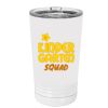 White Sublimatable 16 oz. Polar Camel Pint with Slider Lid Thumbnail
