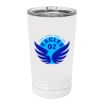 White Sublimatable 16 oz. Polar Camel Pint with Slider Lid Thumbnail