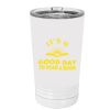 White Sublimatable 16 oz. Polar Camel Pint with Slider Lid Thumbnail