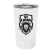 White Sublimatable 16 oz. Polar Camel Pint with Slider Lid Thumbnail