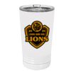White Sublimatable 16 oz. Polar Camel Pint with Slider Lid Thumbnail