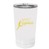 White Sublimatable 16 oz. Polar Camel Pint with Slider Lid Thumbnail