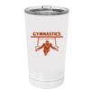 White Sublimatable 16 oz. Polar Camel Pint with Slider Lid Thumbnail