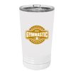 White Sublimatable 16 oz. Polar Camel Pint with Slider Lid Thumbnail