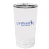 White Sublimatable 16 oz. Polar Camel Pint with Slider Lid Thumbnail