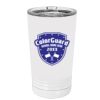 White Sublimatable 16 oz. Polar Camel Pint with Slider Lid Thumbnail