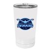 White Sublimatable 16 oz. Polar Camel Pint with Slider Lid Thumbnail