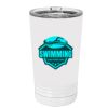 White Sublimatable 16 oz. Polar Camel Pint with Slider Lid Thumbnail