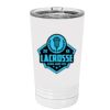 White Sublimatable 16 oz. Polar Camel Pint with Slider Lid Thumbnail