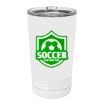 White Sublimatable 16 oz. Polar Camel Pint with Slider Lid Thumbnail