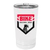 White Sublimatable 16 oz. Polar Camel Pint with Slider Lid Thumbnail