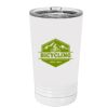 White Sublimatable 16 oz. Polar Camel Pint with Slider Lid Thumbnail