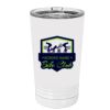 White Sublimatable 16 oz. Polar Camel Pint with Slider Lid Thumbnail