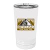 White Sublimatable 16 oz. Polar Camel Pint with Slider Lid Thumbnail