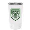 White Sublimatable 16 oz. Polar Camel Pint with Slider Lid Thumbnail