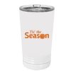 White Sublimatable 16 oz. Polar Camel Pint with Slider Lid Thumbnail