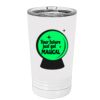 White Sublimatable 16 oz. Polar Camel Pint with Slider Lid Thumbnail
