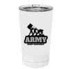 White Sublimatable 16 oz. Polar Camel Pint with Slider Lid Thumbnail