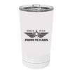 White Sublimatable 16 oz. Polar Camel Pint with Slider Lid Thumbnail