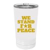 White Sublimatable 16 oz. Polar Camel Pint with Slider Lid Thumbnail