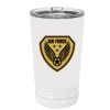 White Sublimatable 16 oz. Polar Camel Pint with Slider Lid Thumbnail