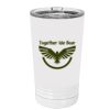 White Sublimatable 16 oz. Polar Camel Pint with Slider Lid Thumbnail