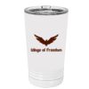 White Sublimatable 16 oz. Polar Camel Pint with Slider Lid Thumbnail