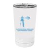 White Sublimatable 16 oz. Polar Camel Pint with Slider Lid Thumbnail