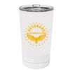 White Sublimatable 16 oz. Polar Camel Pint with Slider Lid Thumbnail